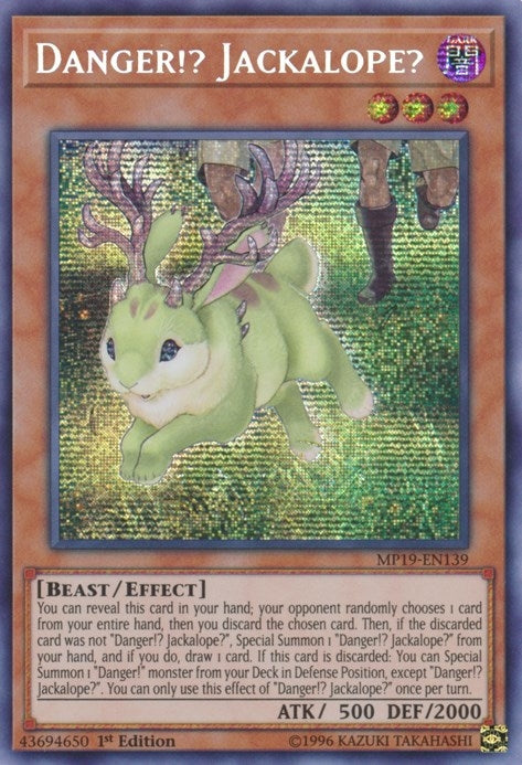 Danger Jackalope (MP19-EN139) [MP19]