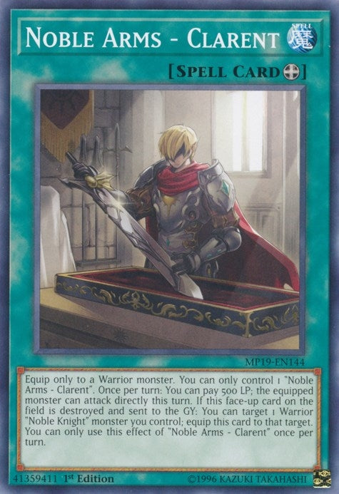 Noble Arms Clarent (MP19-EN144) [MP19]