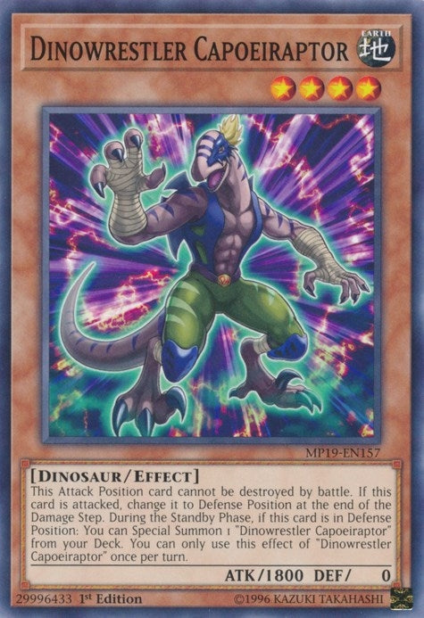 Dinowrestler Capoeiraptor (MP19-EN157) [MP19]