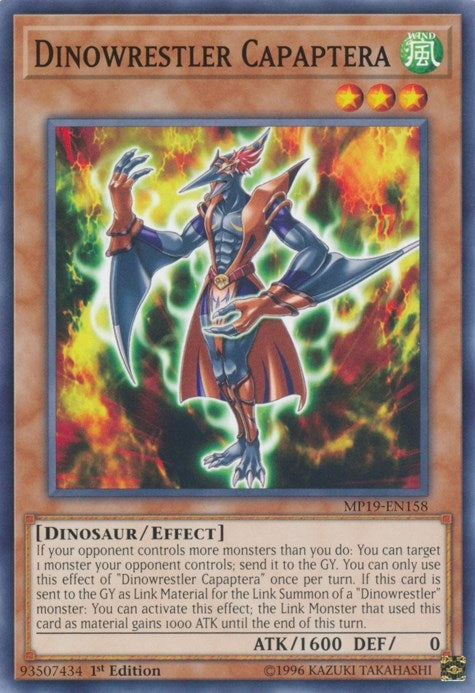 Dinowrestler Capaptera (MP19-EN158) [MP19]