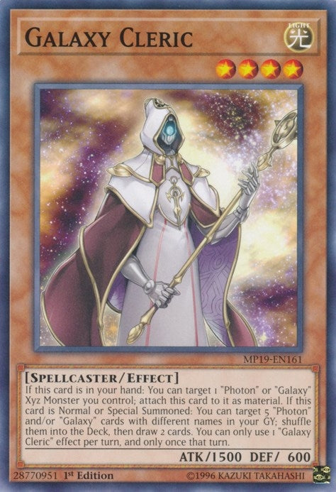 Galaxy Cleric (MP19-EN161) [MP19]