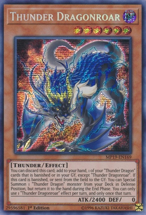 Thunder Dragonroar (MP19-EN169) [MP19]