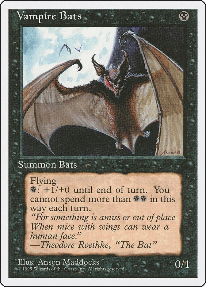 Vampire Bats [Fourth Edition]