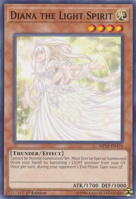 Diana the Light Spirit (MP19-EN174) [MP19]