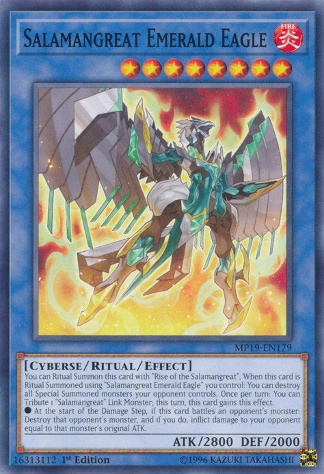 Salamangreat Emerald Eagle (MP19-EN179) [MP19]