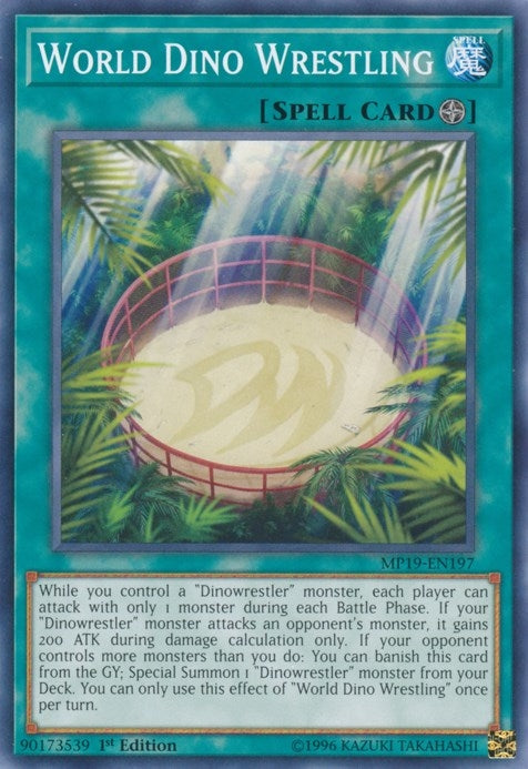 World Dino Wrestling (MP19-EN197) [MP19]