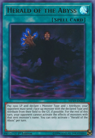 Herald of the Abyss (MP19-EN201) [MP19]