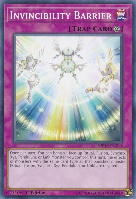 Invincibility Barrier (MP19-EN211) [MP19]