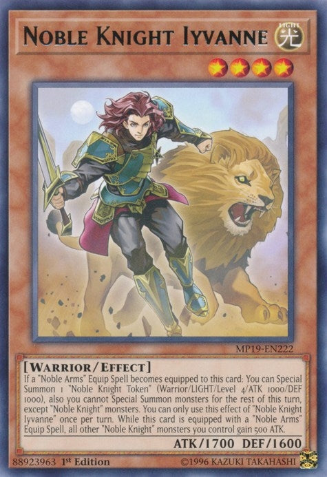Noble Knight Iyvanne (MP19-EN222) [MP19]