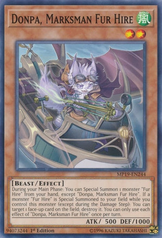 Donpa Marksman Fur Hire (MP19-EN244) [MP19]