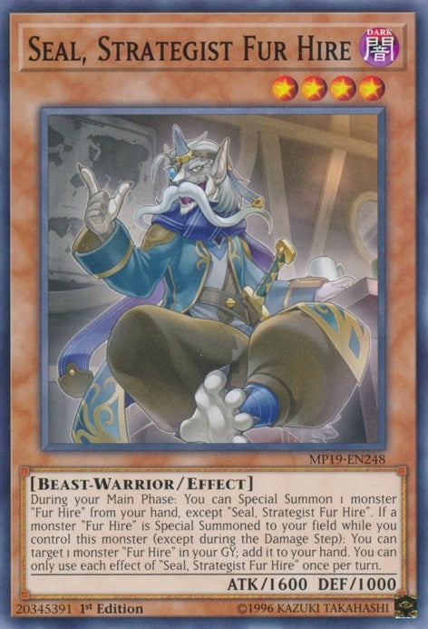 Seal Strategist Fur Hire (MP19-EN248) [MP19]