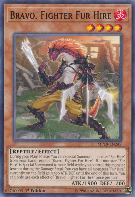 Bravo Fighter Fur Hire (MP19-EN249) [MP19]