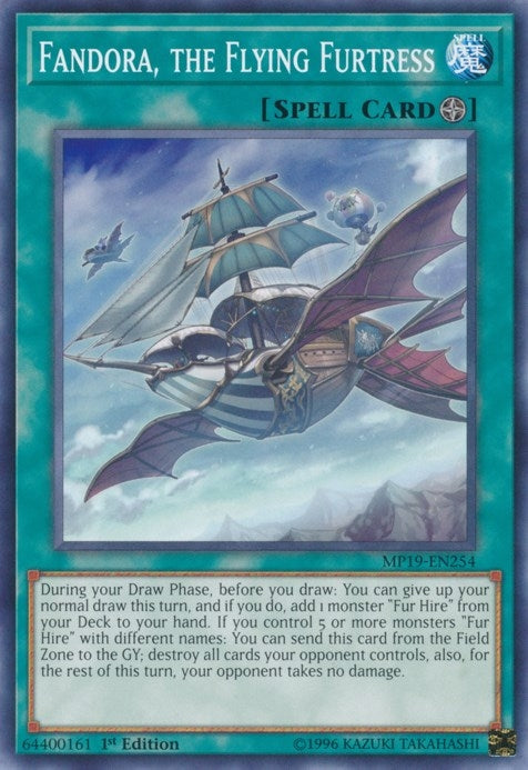 Fandora the Flying Furtress (MP19-EN254) [MP19]