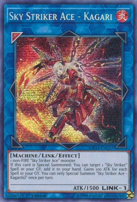 Sky Striker Ace Kagari (MP19-EN257) [MP19]
