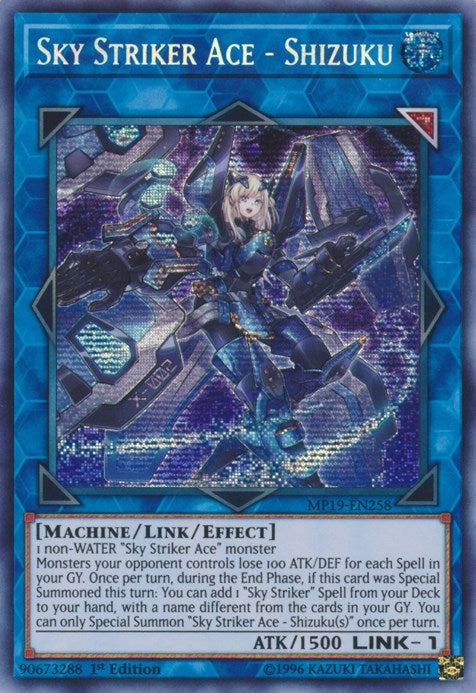 Sky Striker Ace Shizuku (MP19-EN258) [MP19]