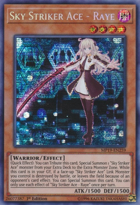 Sky Striker Ace Raye (MP19-EN259) [MP19]