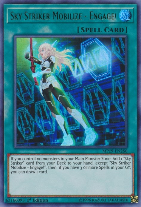 Sky Striker Mobilize Engage (MP19-EN260) [MP19]
