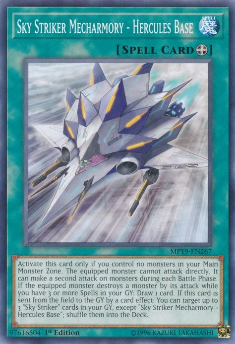 Sky Striker Mecharmory Hercules Base (MP19-EN267) [MP19]