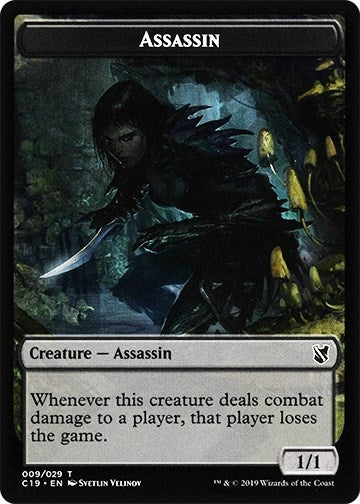 Assassin Morph Double sided Token [C19]