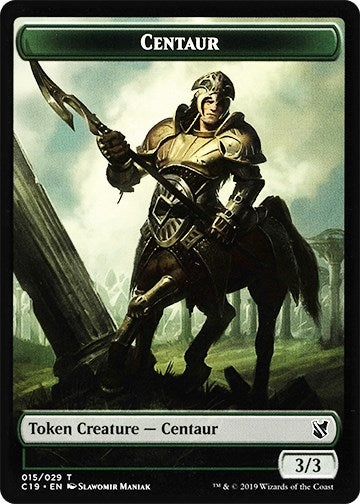 Centaur Egg Double sided Token [C19]