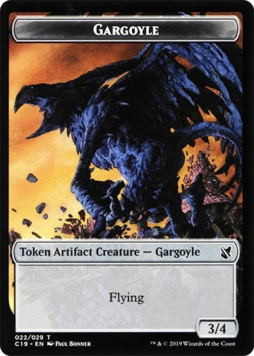 Gargoyle Egg Double sided Token [C19]