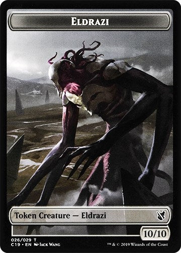 Eldrazi Egg Double sided Token [C19]