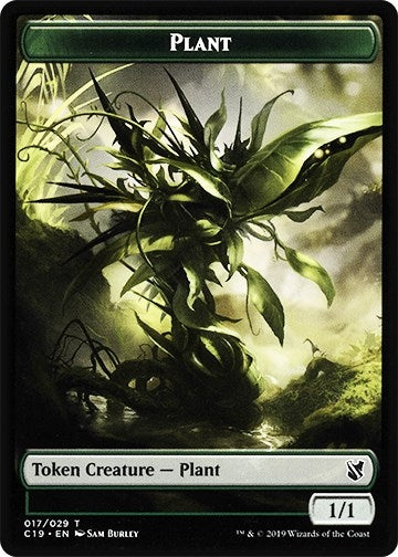 Plant Morph Double sided Token [C19]