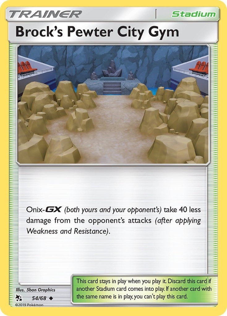 Brocks Pewter City Gym (54/68) [HIF]