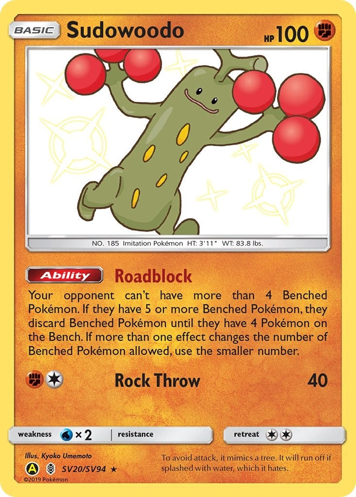 Sudowoodo (SV20/SV94) [HIF:SV]