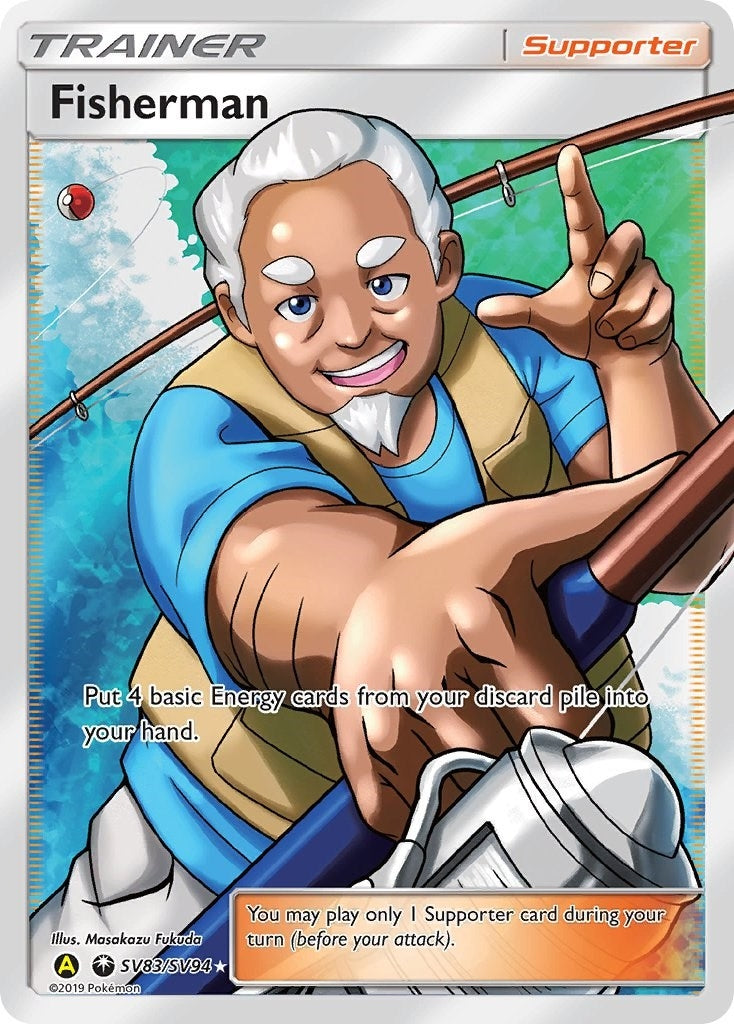 Fisherman (SV83/SV94) (Hidden Fates: Shiny Vault)