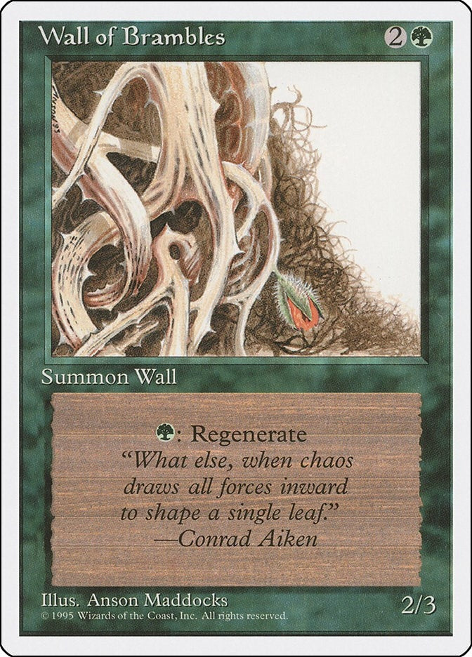 Wall of Brambles [4ED]