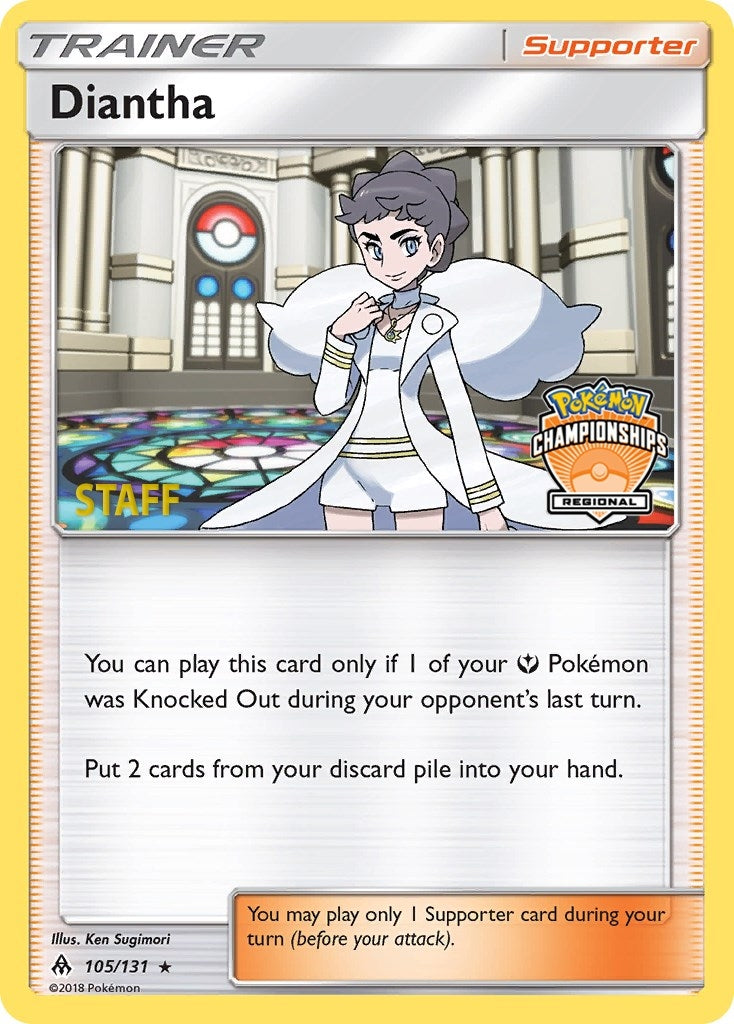 Diantha 105 131 Regional Championships Staff (105/131) [PR]