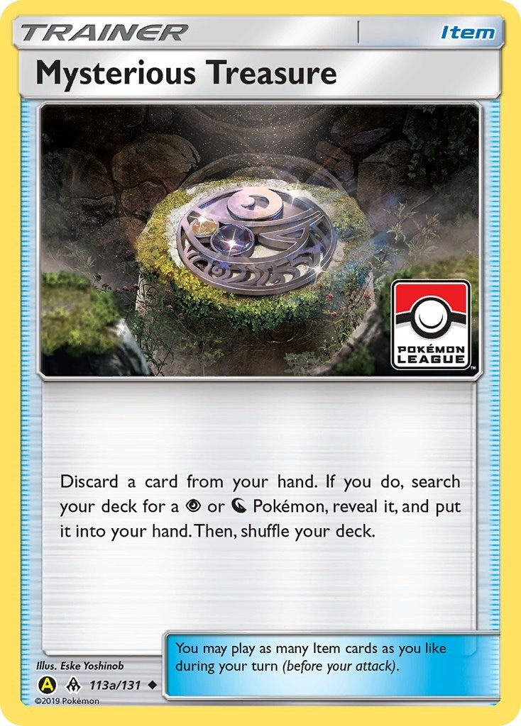 Mysterious Treasure 113a 131 Pokemon League (113a/131) [PR]