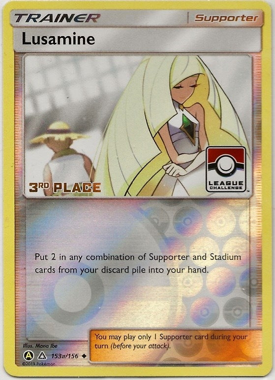Lusamine 153a 156 League Challenge 3rd Place (153a/156) [PR]