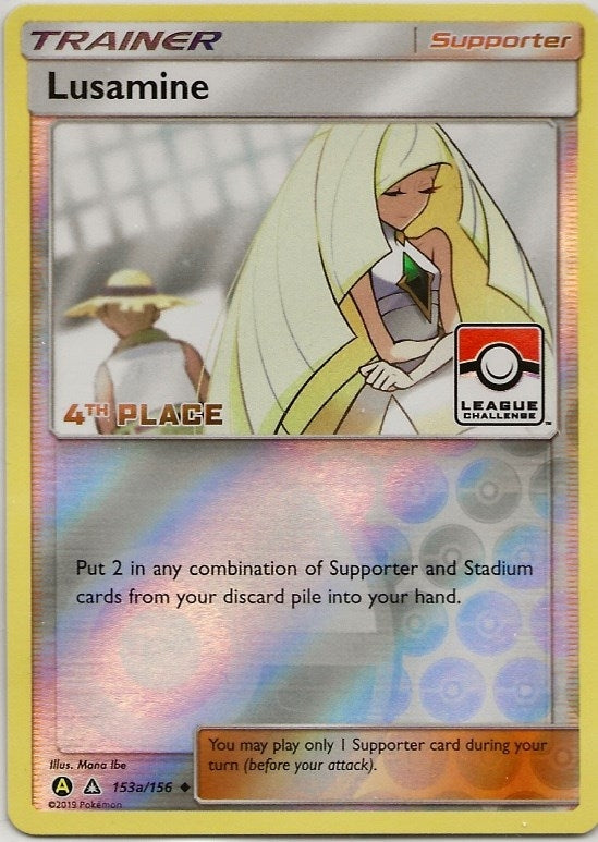 Lusamine 153a 156 League Challenge 4th Place (153a/156) [PR]
