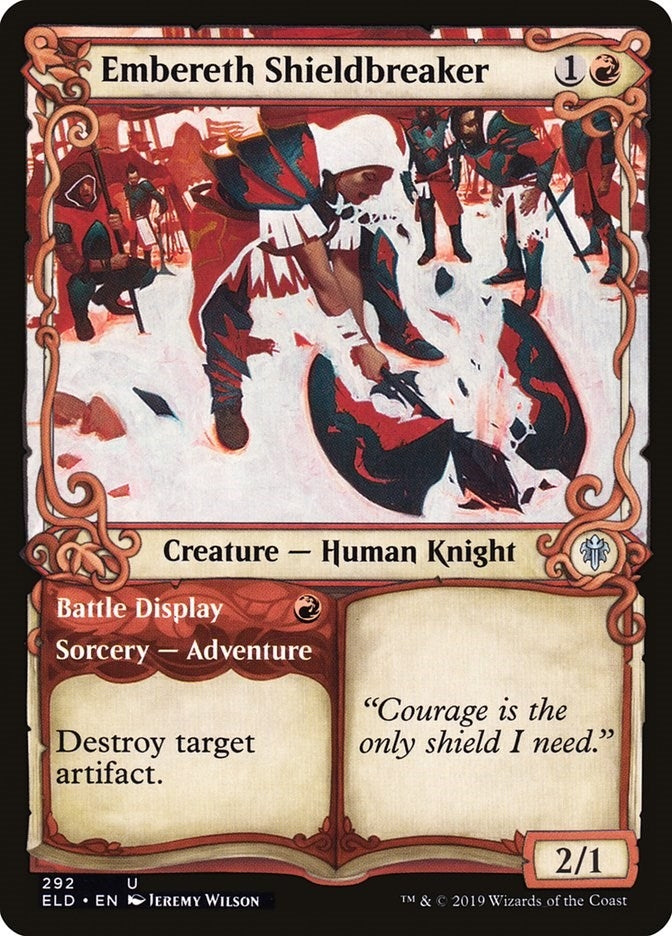 Embereth Shieldbreaker Showcase (292) [ELD]