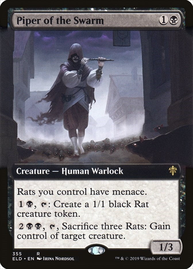 Piper of the Swarm Extended Art (355) [ELD]