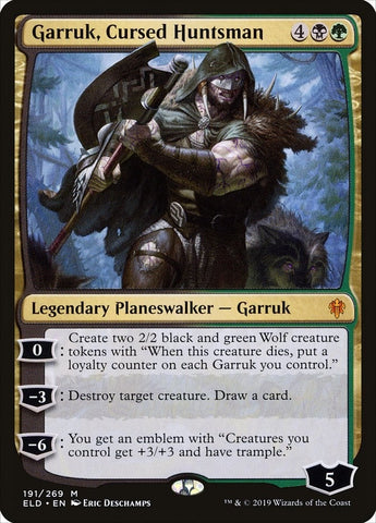 Garruk Cursed Huntsman (191) [ELD]