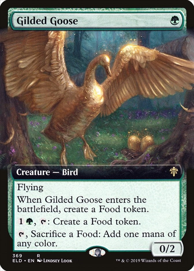 Gilded Goose Extended Art (369) [ELD]