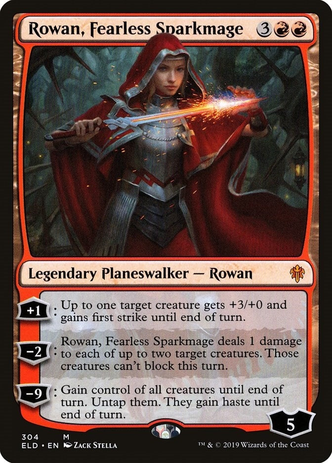 Rowan Fearless Sparkmage (304) [ELD]