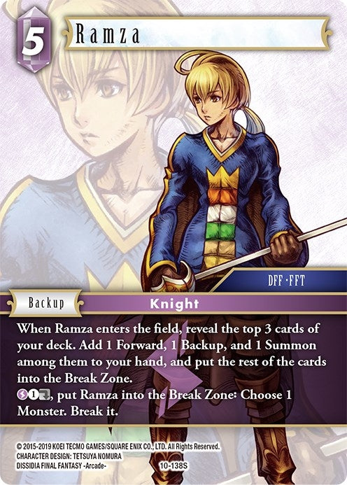 Ramza Starter (10-138S) [OP10]