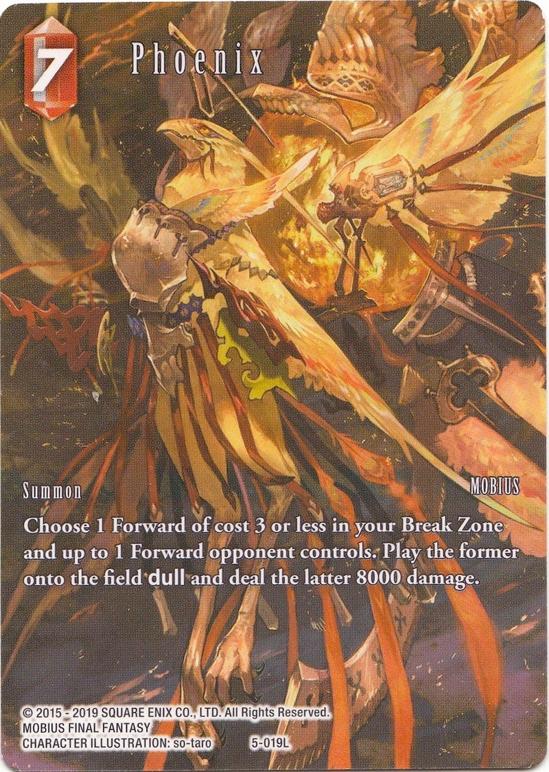 Phoenix 5 019L Full Art (5-019L) [DEC]