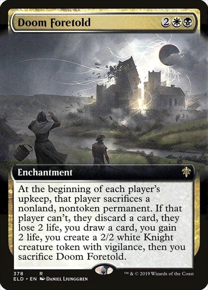 Doom Foretold Extended Art (378) [ELD]