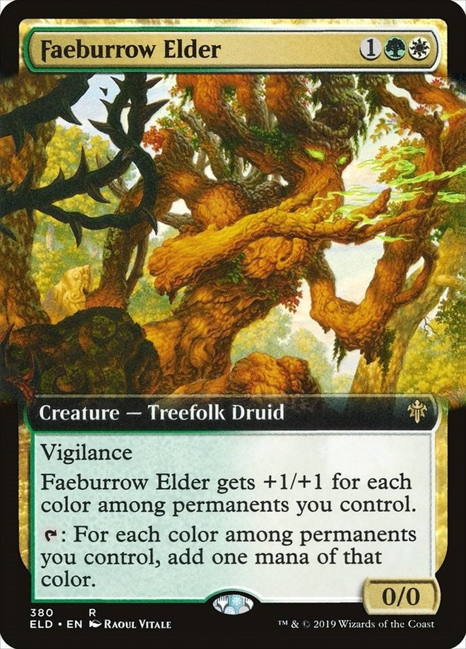 Faeburrow Elder Extended Art (380) [ELD]