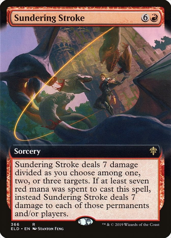 Sundering Stroke Extended Art (366) [ELD]