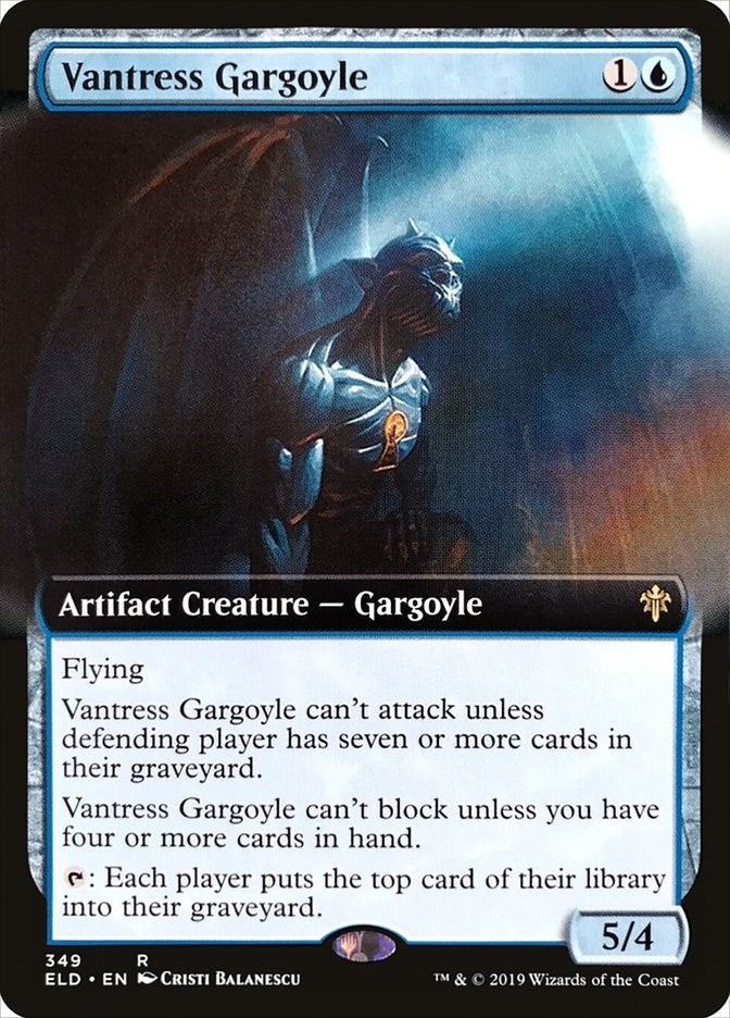 Vantress Gargoyle Extended Art (349) [ELD]