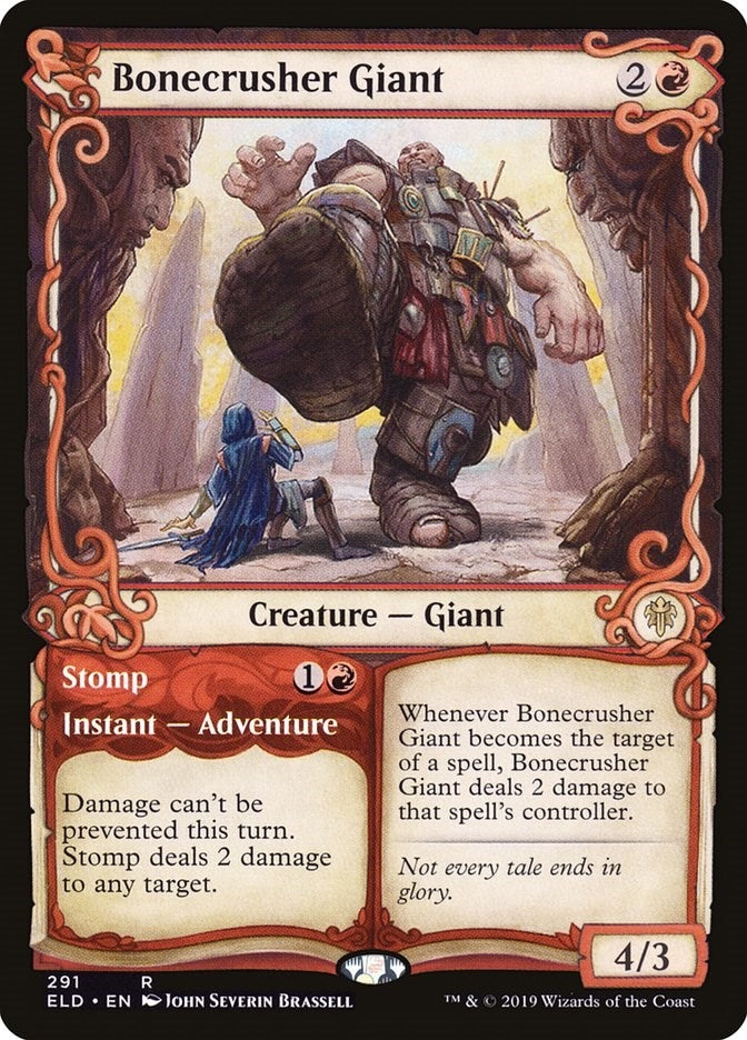 Bonecrusher Giant Showcase (291) [ELD]