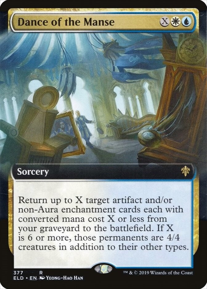 Dance of the Manse Extended Art (377) [ELD]