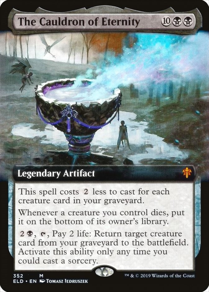 The Cauldron of Eternity Extended Art (352) [ELD]