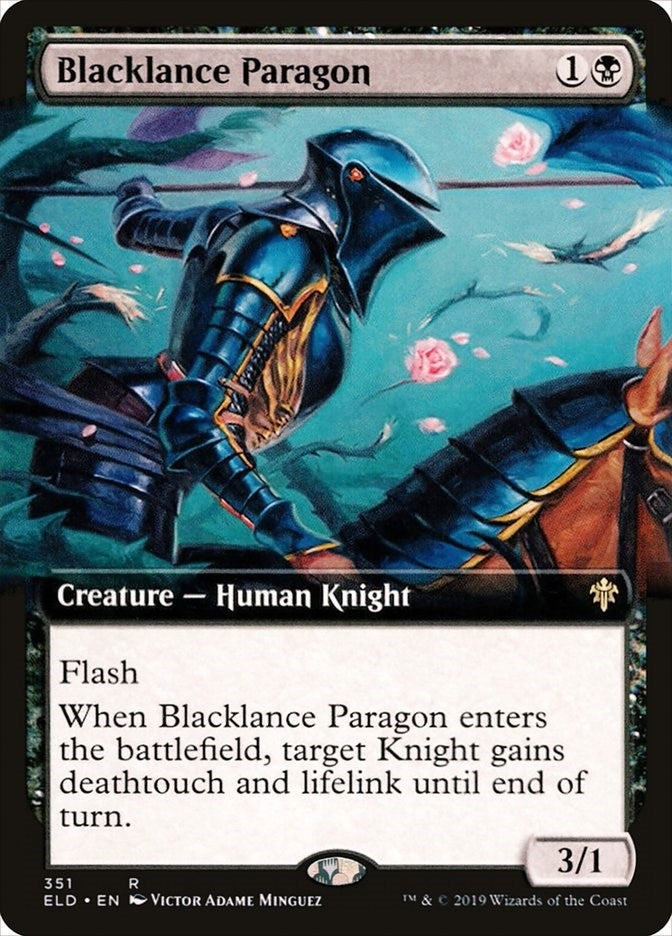 Blacklance Paragon Extended Art (351) [ELD]